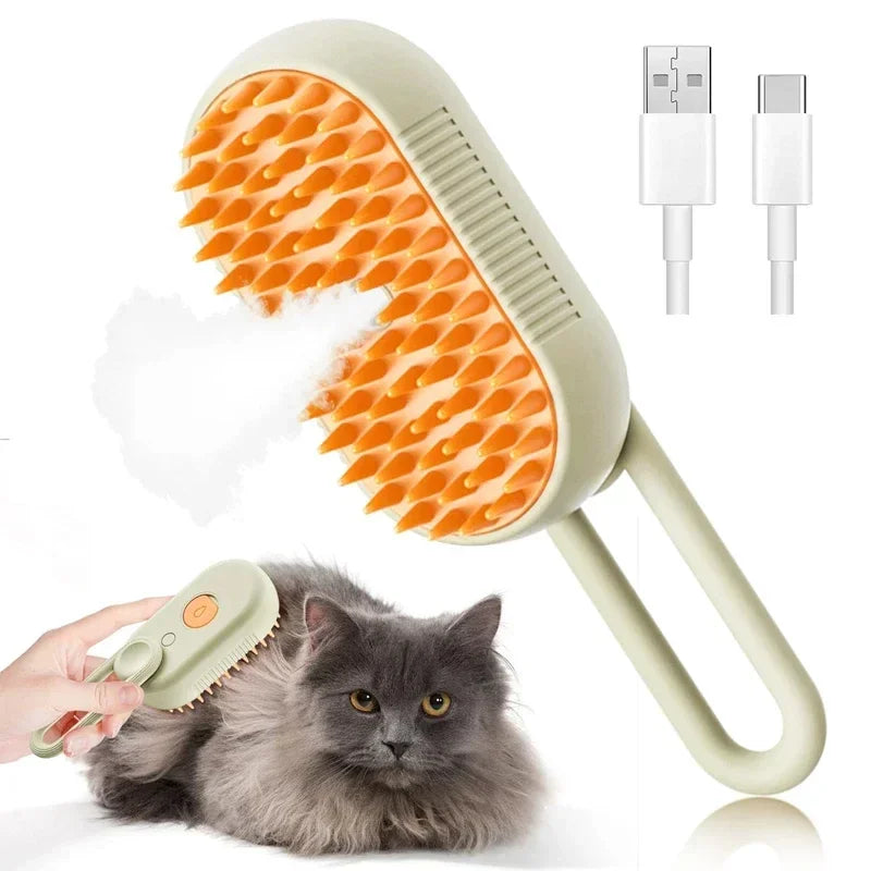 PetHair™ - Electric Steam Brush for Pets 3 in 1