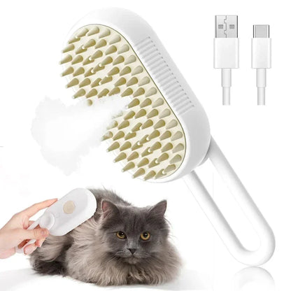 PetHair™ - Electric Steam Brush for Pets 3 in 1