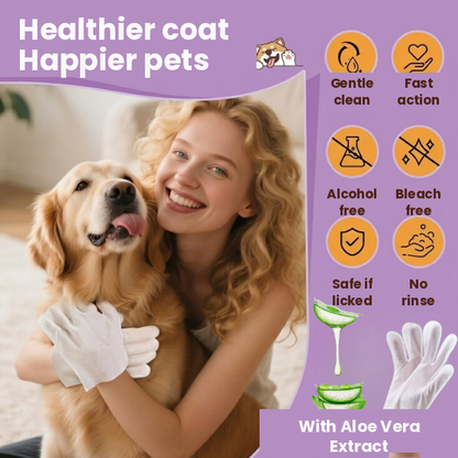 Waterless Pet Bathing Glove - PawSpa™